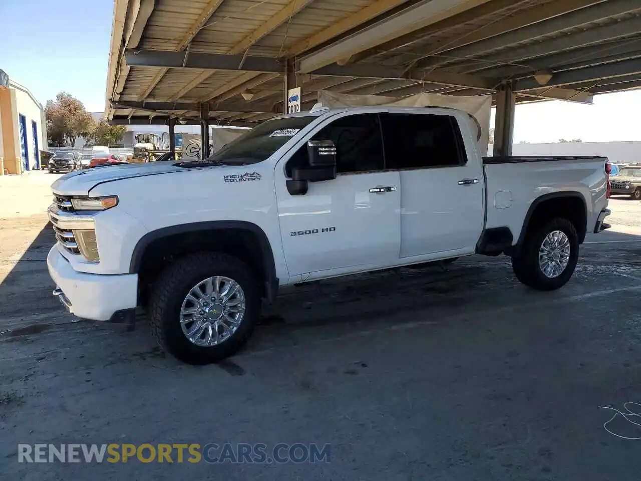 1 fotografías del automóvil dañado 1GC4YVEYXMF113009 CHEVROLET SILVERADO 2021