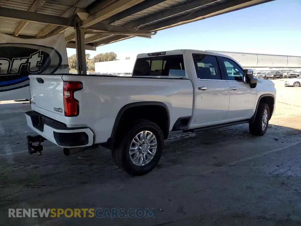 3 fotografías del automóvil dañado 1GC4YVEYXMF113009 CHEVROLET SILVERADO 2021