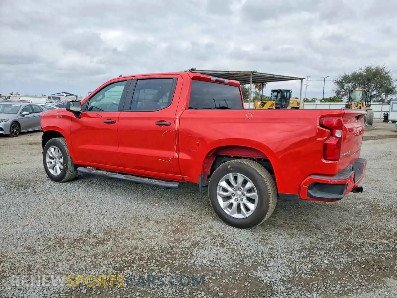 2 Фотография поврежденного автомобиля 1GCPWBEK2MZ258427 CHEVROLET SILVERADO 2021