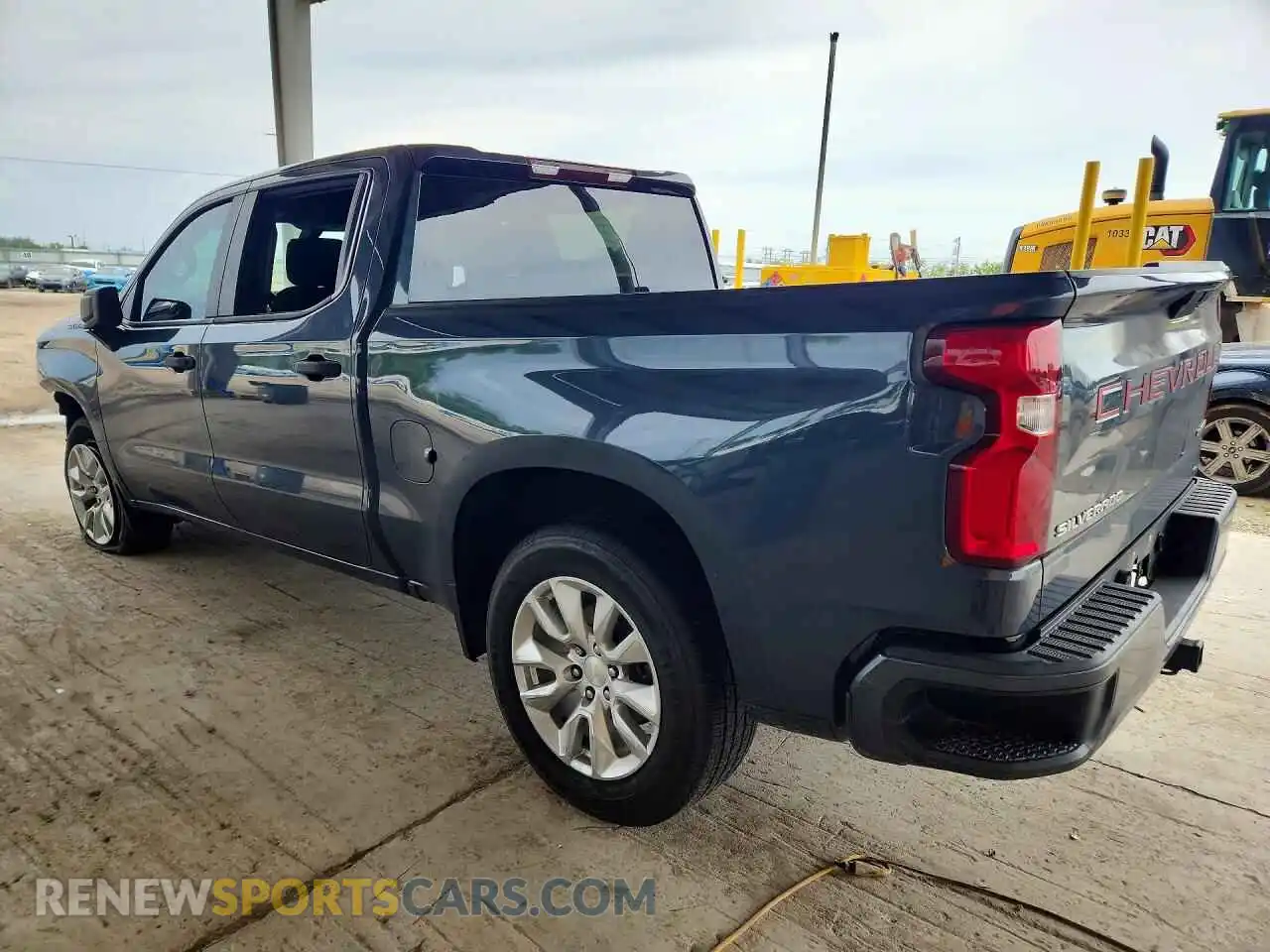2 Photograph of a damaged car 1GCPWBEKXMZ219861 CHEVROLET SILVERADO 2021
