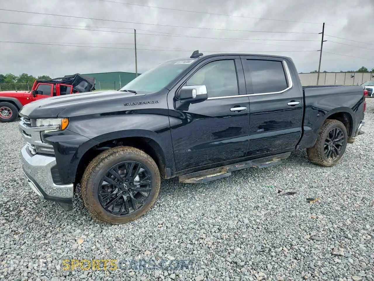 1 Photograph of a damaged car 1GCPWEED0MZ416251 CHEVROLET SILVERADO 2021