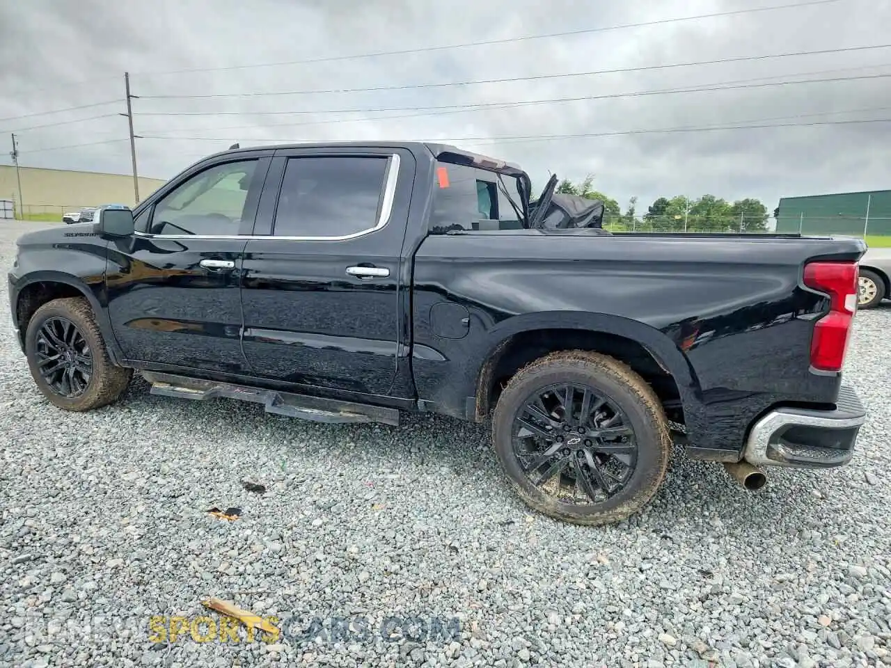 2 Photograph of a damaged car 1GCPWEED0MZ416251 CHEVROLET SILVERADO 2021