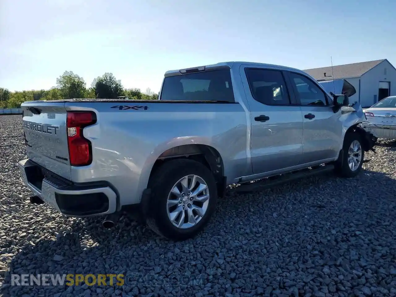 3 Photograph of a damaged car 1GCPYBEHXMZ174225 CHEVROLET SILVERADO 2021