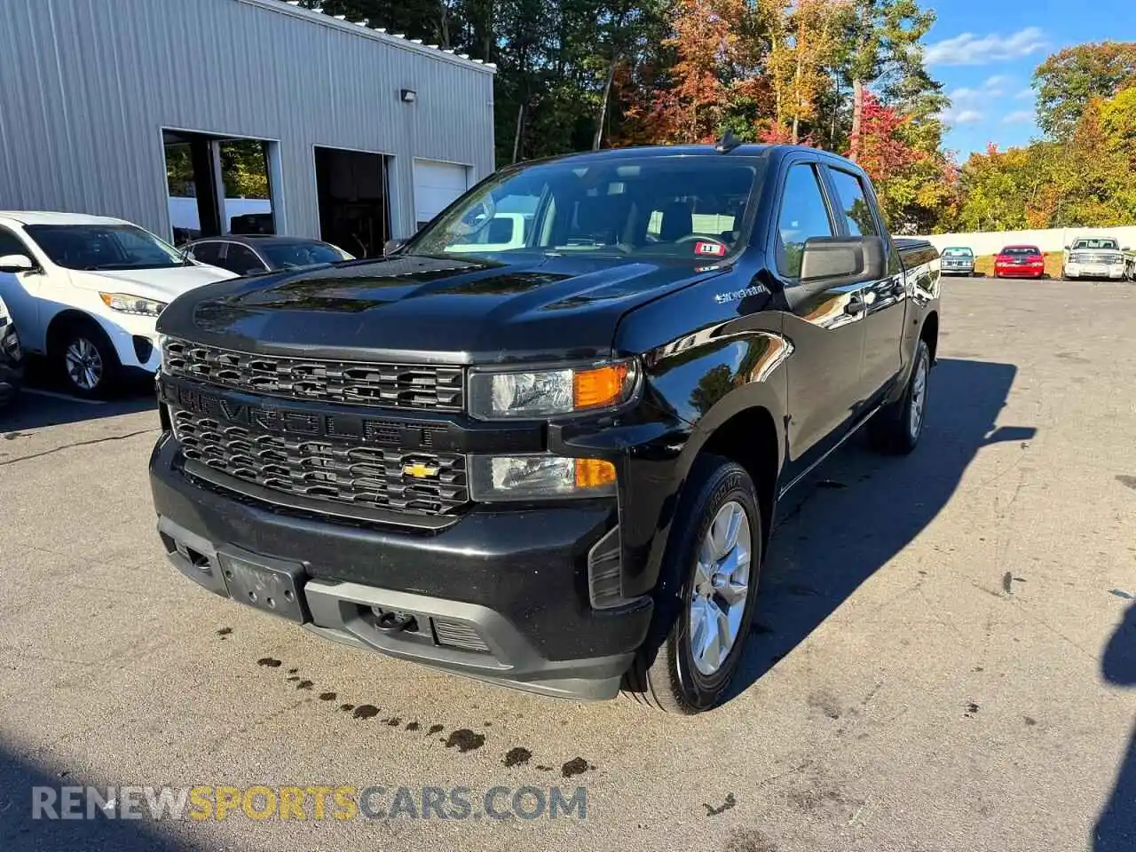 1 fotografías del automóvil dañado 1GCPYBEK5MZ415653 CHEVROLET SILVERADO 2021