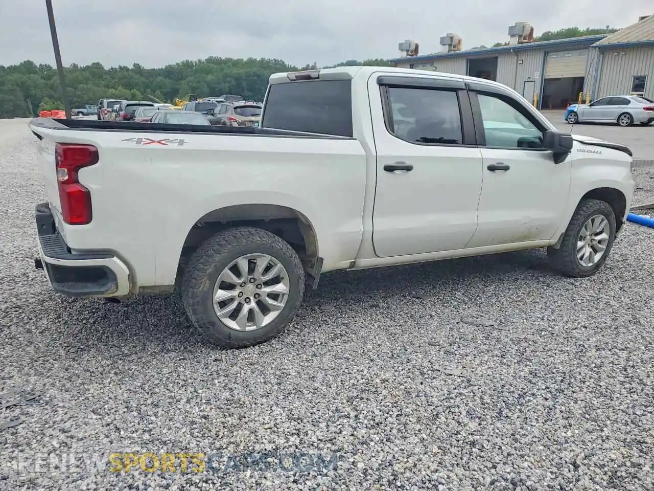 3 Photograph of a damaged car 1GCPYBEK8MZ279616 CHEVROLET SILVERADO 2021