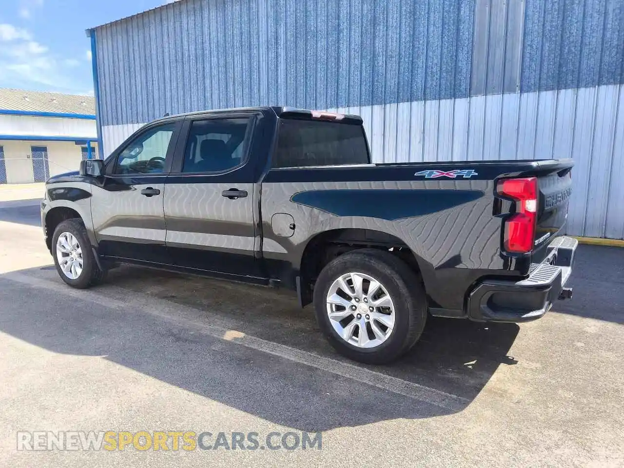 2 Photograph of a damaged car 1GCPYBEK9MZ176365 CHEVROLET SILVERADO 2021
