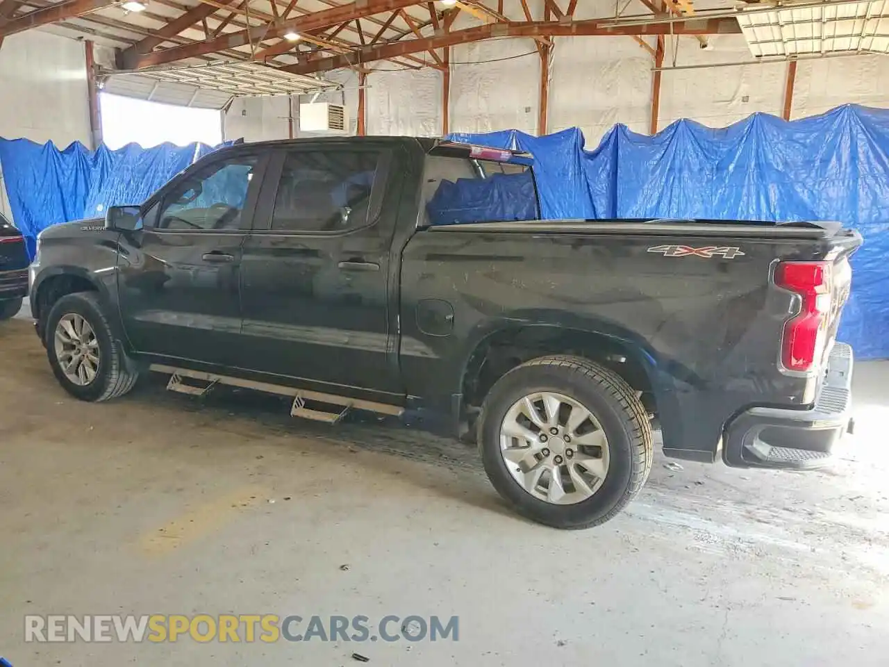 2 Photograph of a damaged car 1GCPYBEKXMZ240316 CHEVROLET SILVERADO 2021