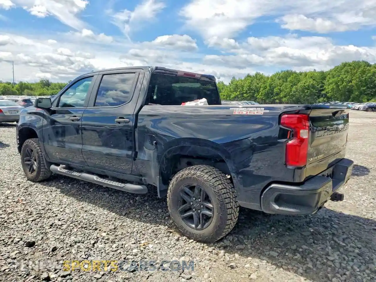 2 Фотография поврежденного автомобиля 1GCPYCEF0MZ259076 CHEVROLET SILVERADO 2021