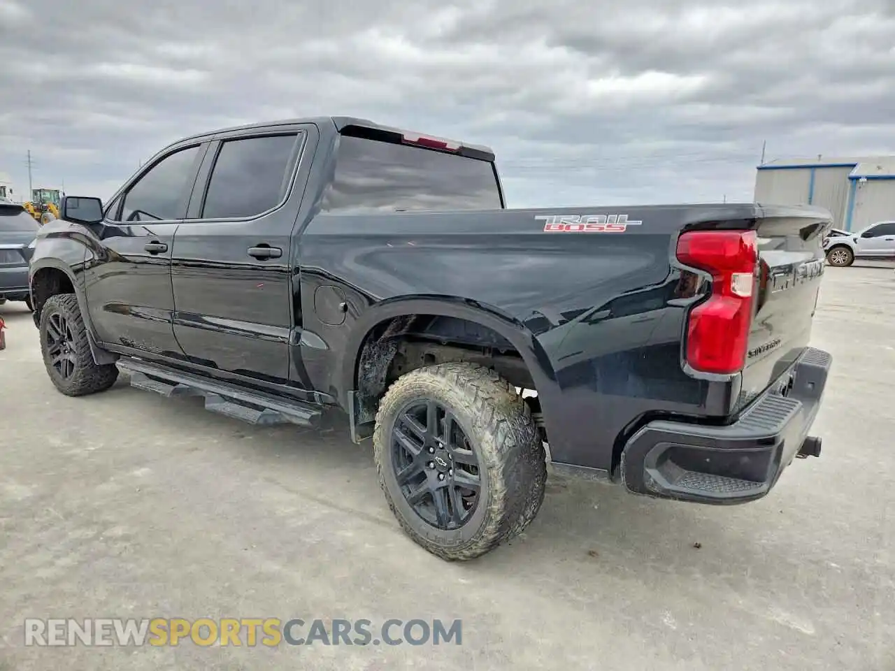 2 Photograph of a damaged car 1GCPYCEF5MZ401535 CHEVROLET SILVERADO 2021