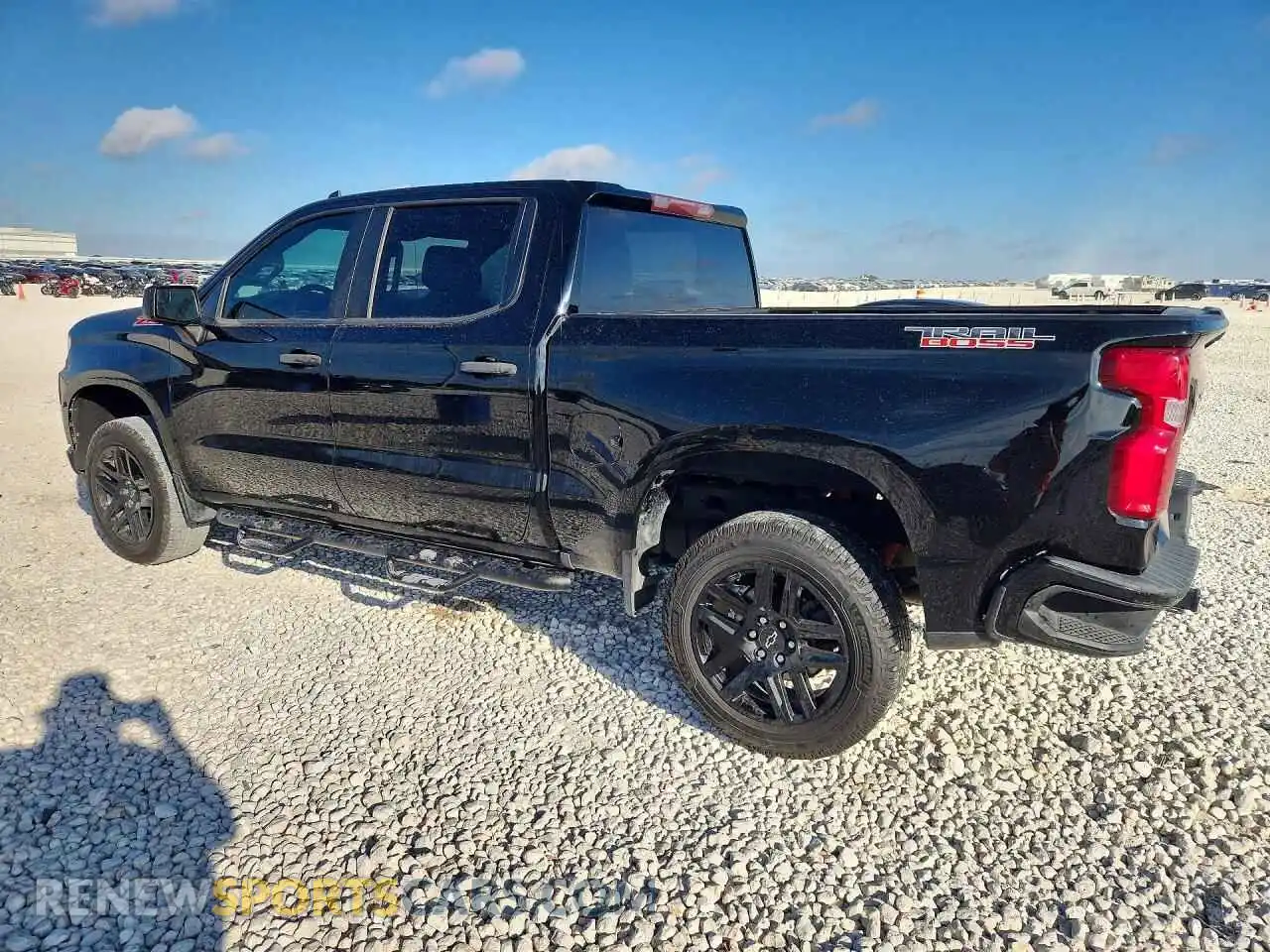 2 Photograph of a damaged car 1GCPYCEF6MZ399360 CHEVROLET SILVERADO 2021