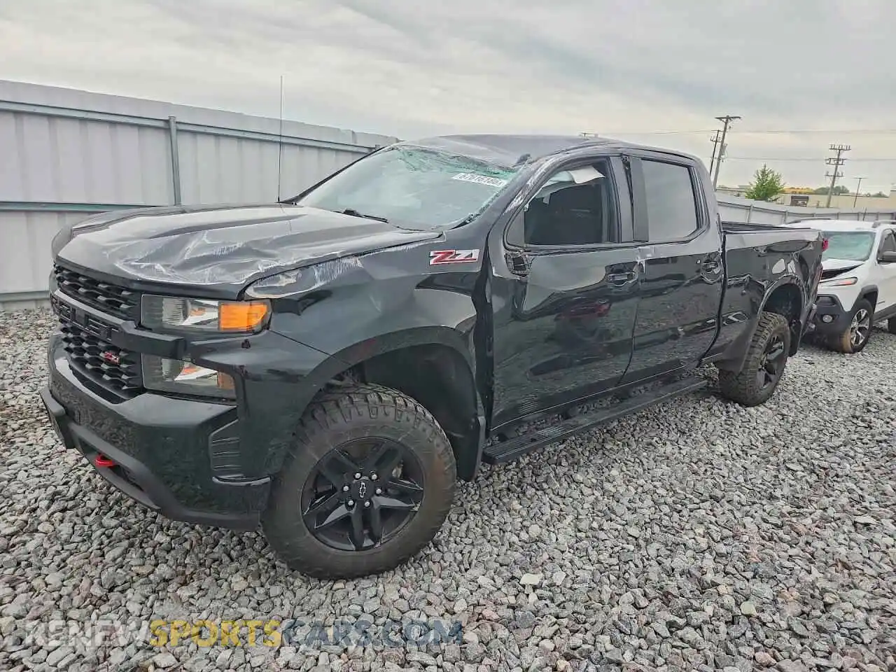 1 fotografías del automóvil dañado 1GCPYCEF7MZ290437 CHEVROLET SILVERADO 2021