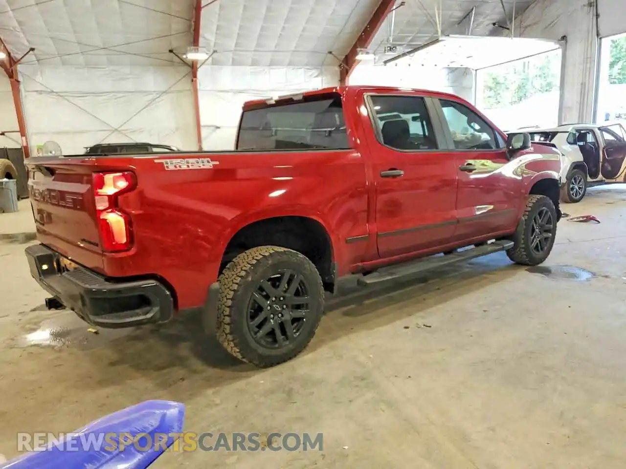 3 Фотография поврежденного автомобиля 1GCPYCELXMZ387136 CHEVROLET SILVERADO 2021