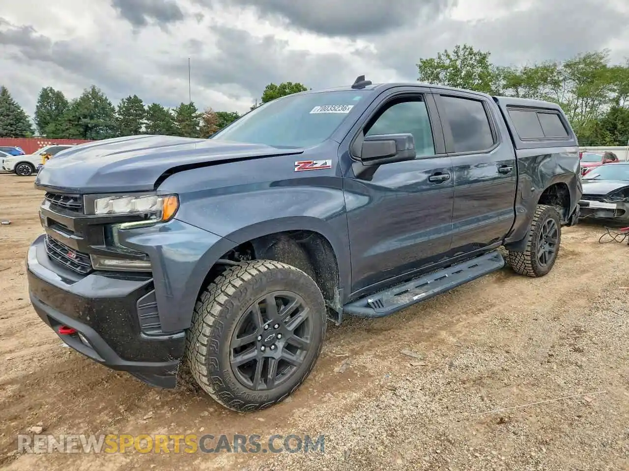 1 fotografías del automóvil dañado 1GCPYFED1MZ426951 CHEVROLET SILVERADO 2021