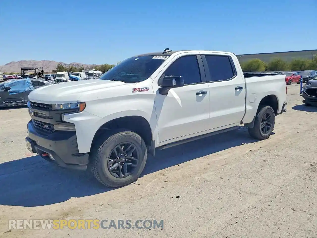 1 fotografías del automóvil dañado 1GCPYFED5MZ218457 CHEVROLET SILVERADO 2021