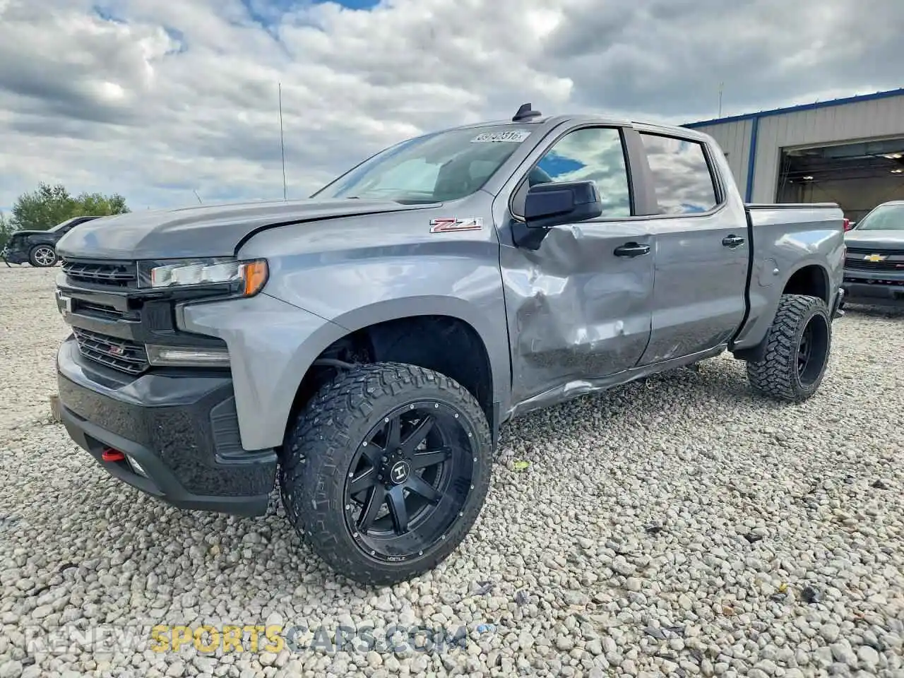 1 fotografías del automóvil dañado 1GCPYFED5MZ292025 CHEVROLET SILVERADO 2021