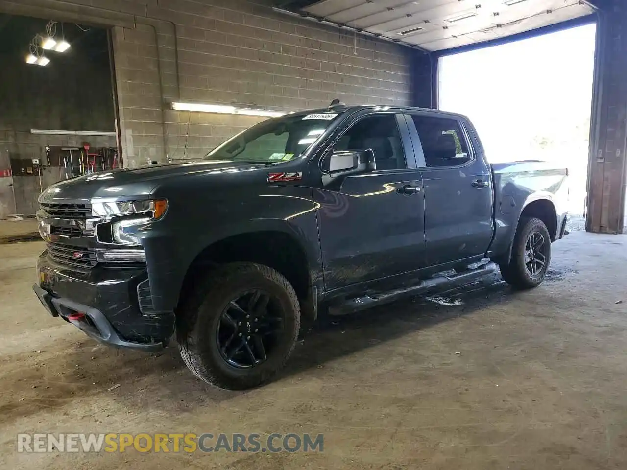 1 fotografías del automóvil dañado 1GCPYFED7MZ374239 CHEVROLET SILVERADO 2021