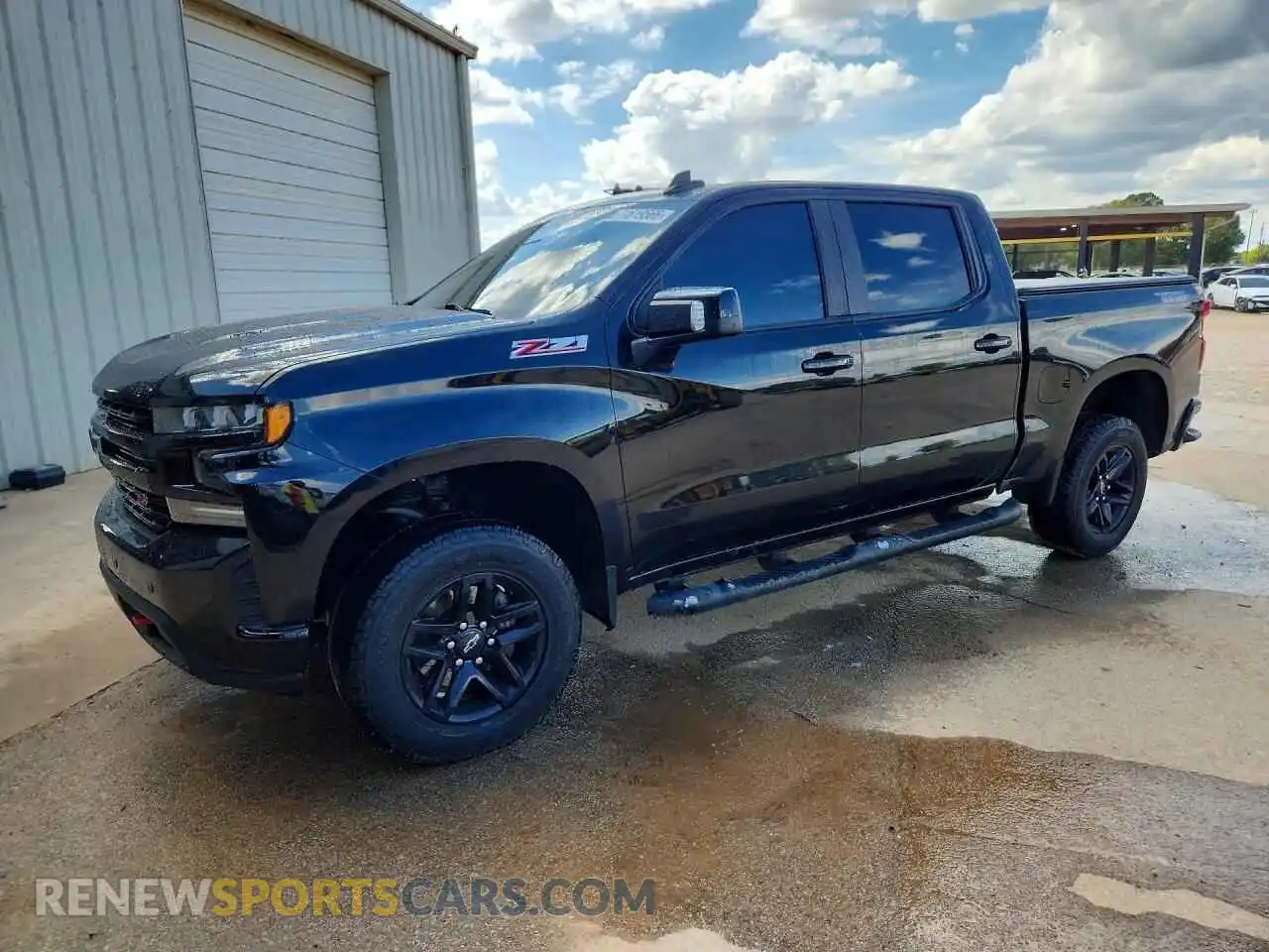 1 Photograph of a damaged car 1GCPYFEL2MZ257465 CHEVROLET SILVERADO 2021