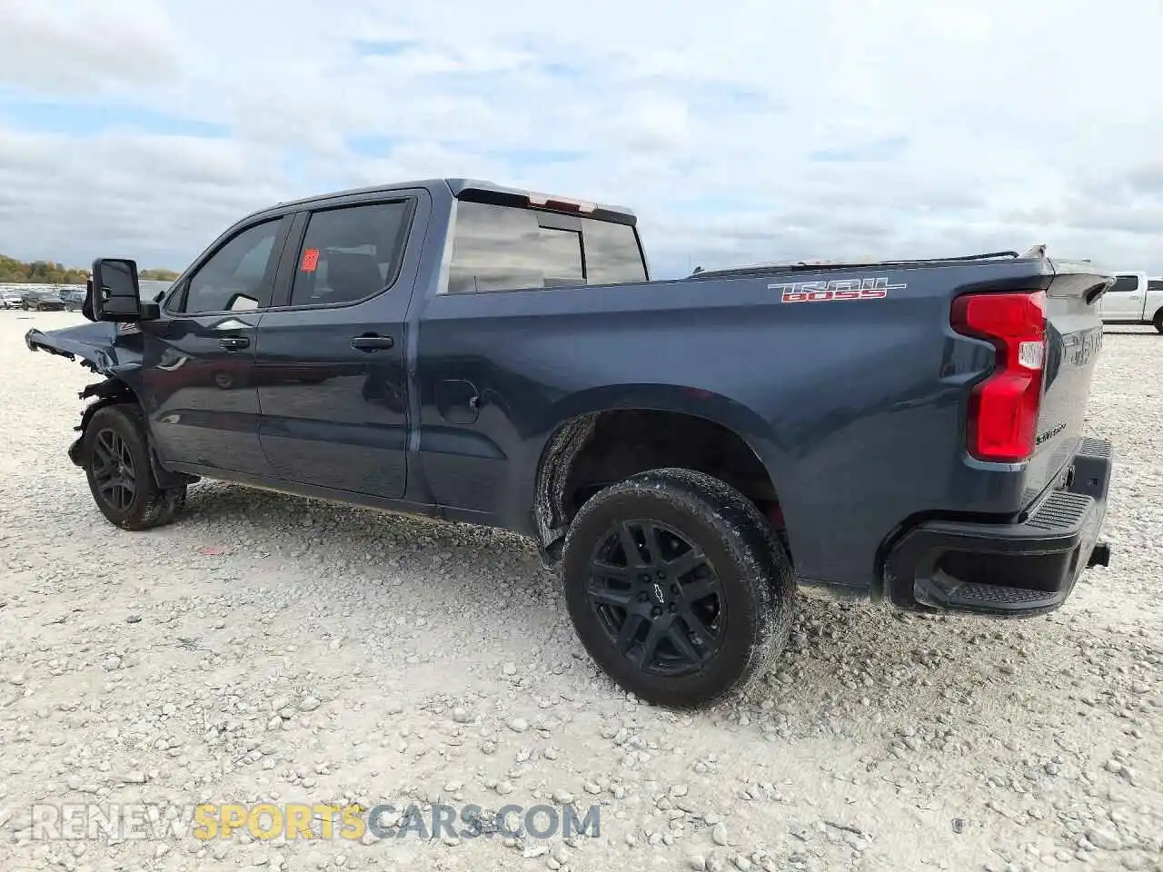 2 Photograph of a damaged car 1GCPYFEL6MZ153593 CHEVROLET SILVERADO 2021