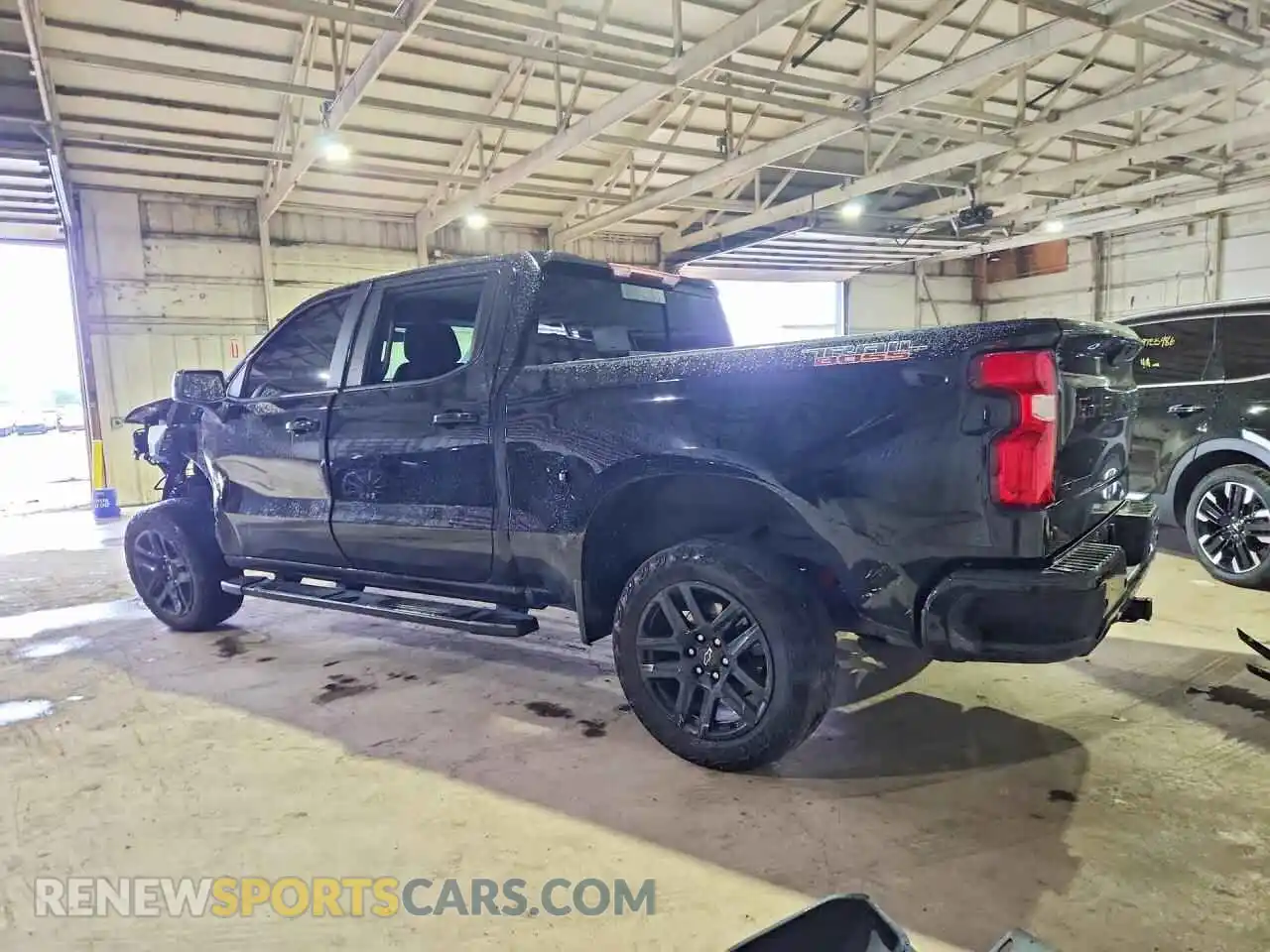 2 Фотография поврежденного автомобиля 1GCPYFEL6MZ234528 CHEVROLET SILVERADO 2021