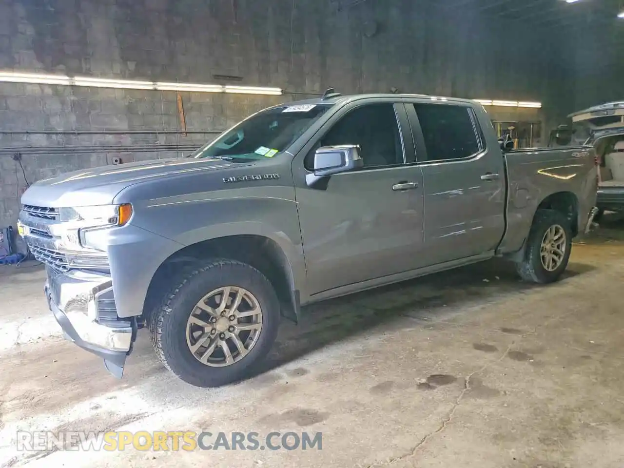 1 Photograph of a damaged car 1GCPYJEK2MZ430329 CHEVROLET SILVERADO 2021