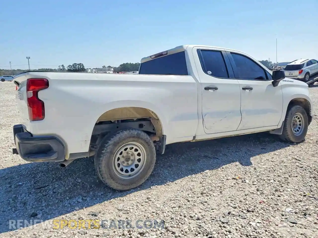 3 fotografías del automóvil dañado 1GCRWAEF8MZ338448 CHEVROLET SILVERADO 2021