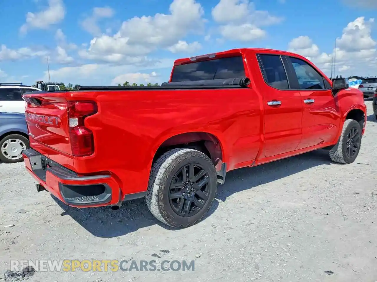 3 Photograph of a damaged car 1GCRWAEHXMZ126345 CHEVROLET SILVERADO 2021