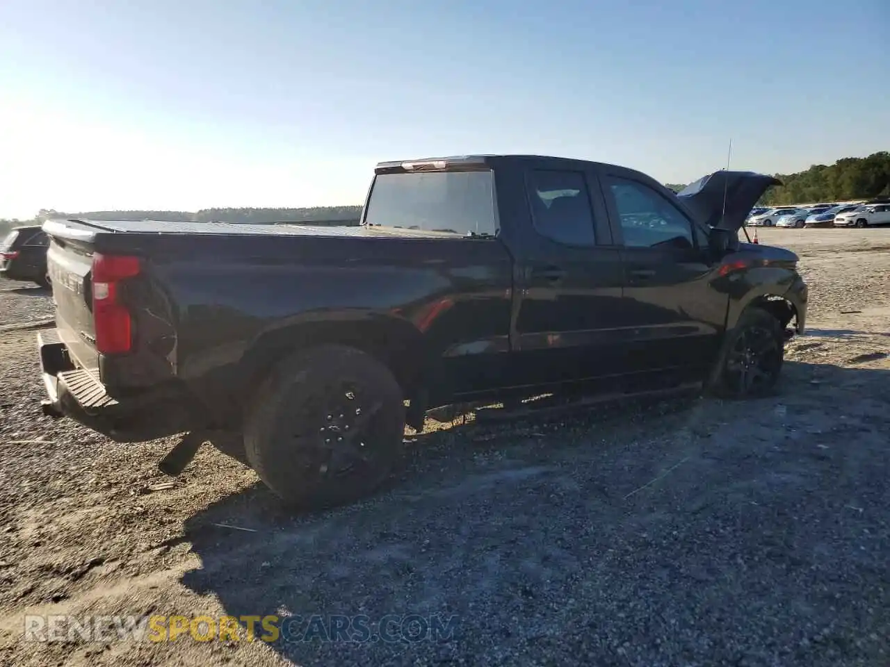 3 Photograph of a damaged car 1GCRWBEK4MZ339499 CHEVROLET SILVERADO 2021