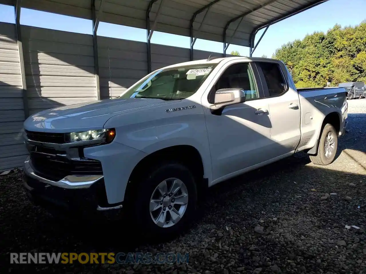 1 Фотография поврежденного автомобиля 1GCRWCED9MZ247571 CHEVROLET SILVERADO 2021