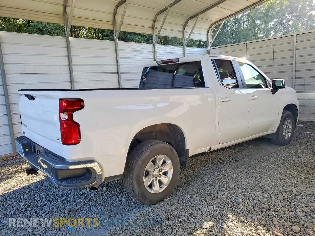 3 Фотография поврежденного автомобиля 1GCRWCED9MZ247571 CHEVROLET SILVERADO 2021