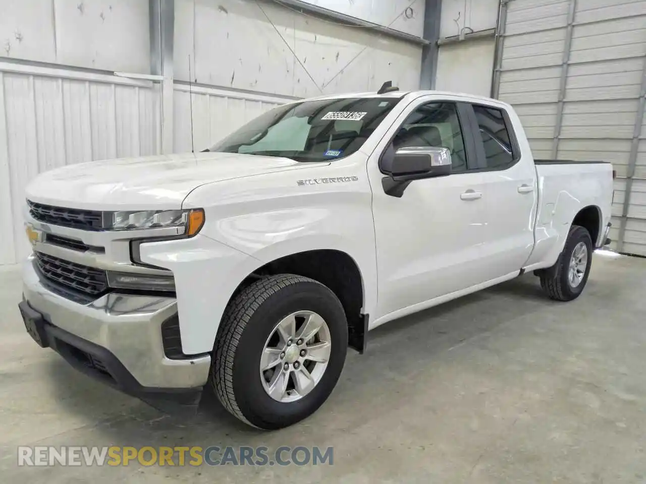 1 Фотография поврежденного автомобиля 1GCRWCEK2MZ287005 CHEVROLET SILVERADO 2021