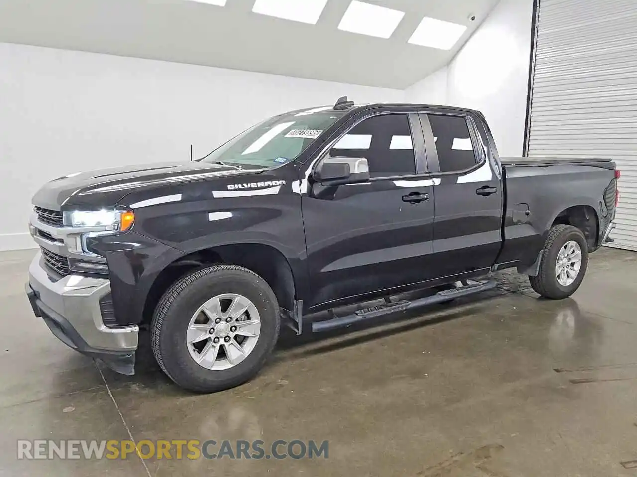 1 Photograph of a damaged car 1GCRWCEK7MZ369151 CHEVROLET SILVERADO 2021