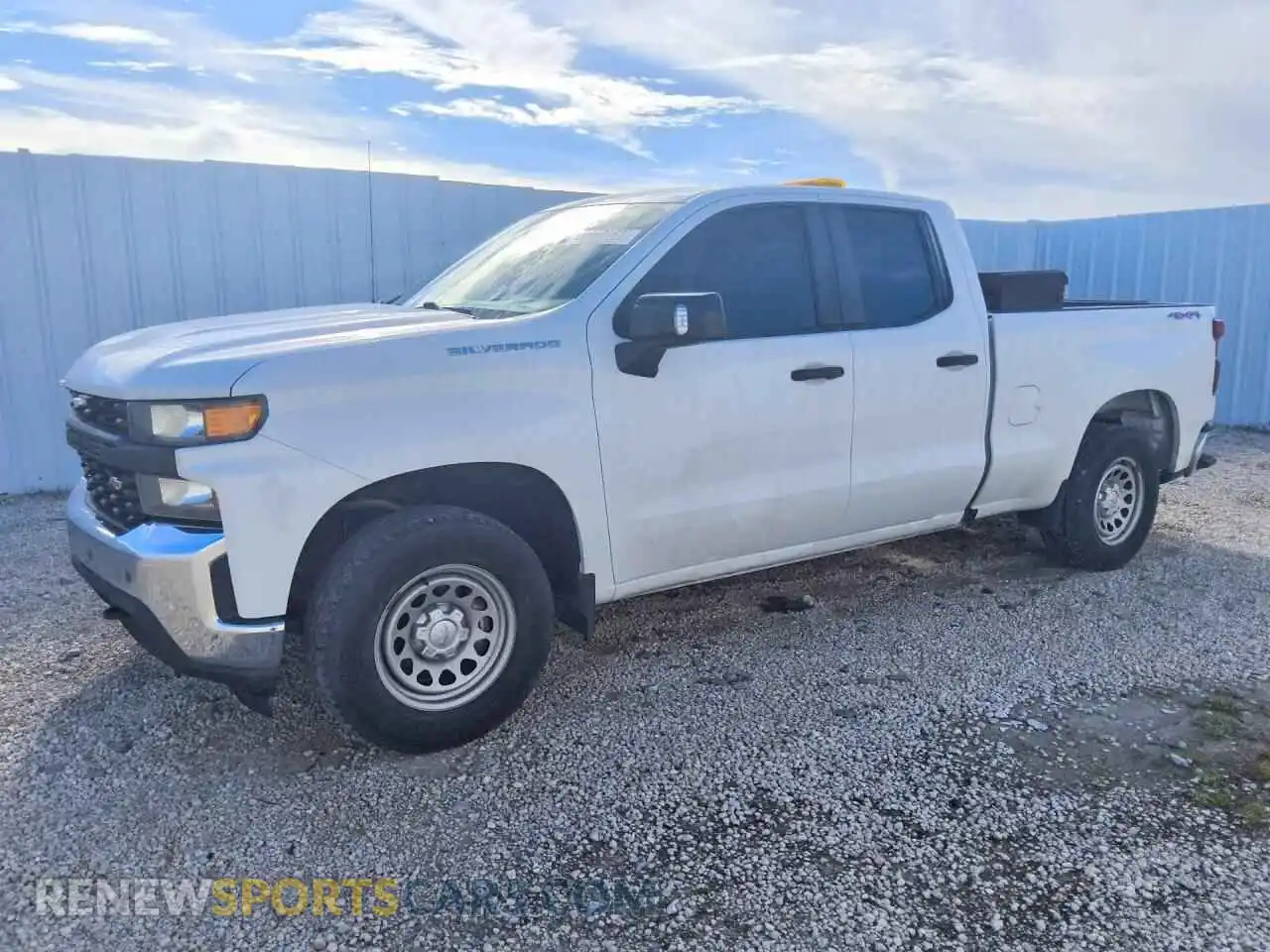 1 Photograph of a damaged car 1GCRYAEF1MZ330122 CHEVROLET SILVERADO 2021