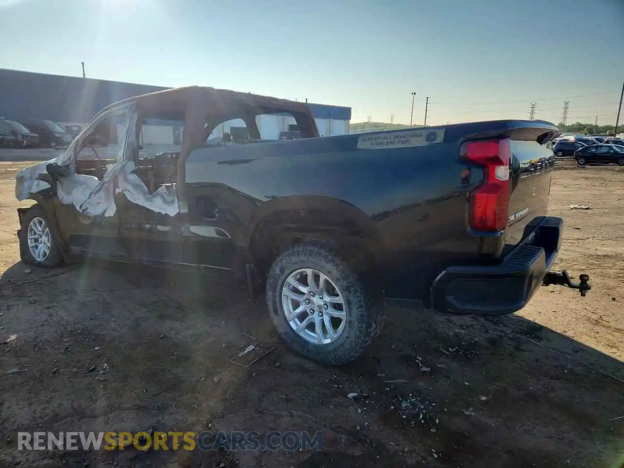 2 Фотография поврежденного автомобиля 1GCRYAEF1MZ443634 CHEVROLET SILVERADO 2021