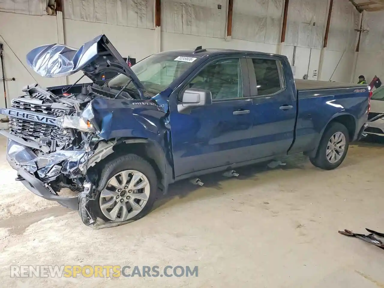 1 fotografías del automóvil dañado 1GCRYBEK4MZ342736 CHEVROLET SILVERADO 2021
