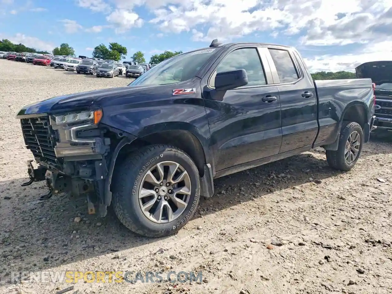 1 Photograph of a damaged car 1GCRYEED7MZ147751 CHEVROLET SILVERADO 2021