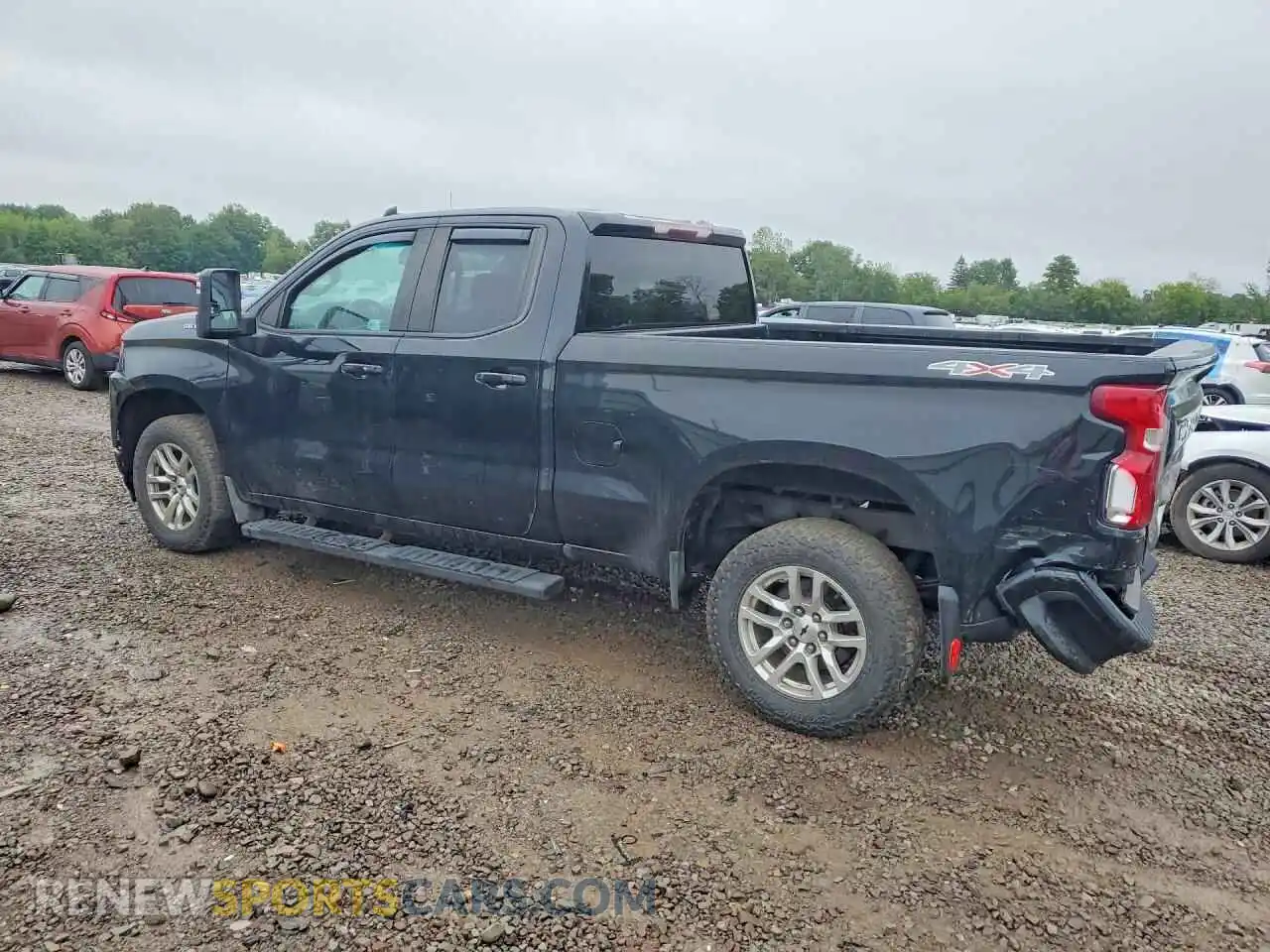 2 fotografías del automóvil dañado 1GCRYEED9MZ370776 CHEVROLET SILVERADO 2021