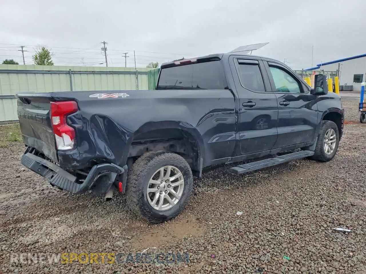 3 fotografías del automóvil dañado 1GCRYEED9MZ370776 CHEVROLET SILVERADO 2021