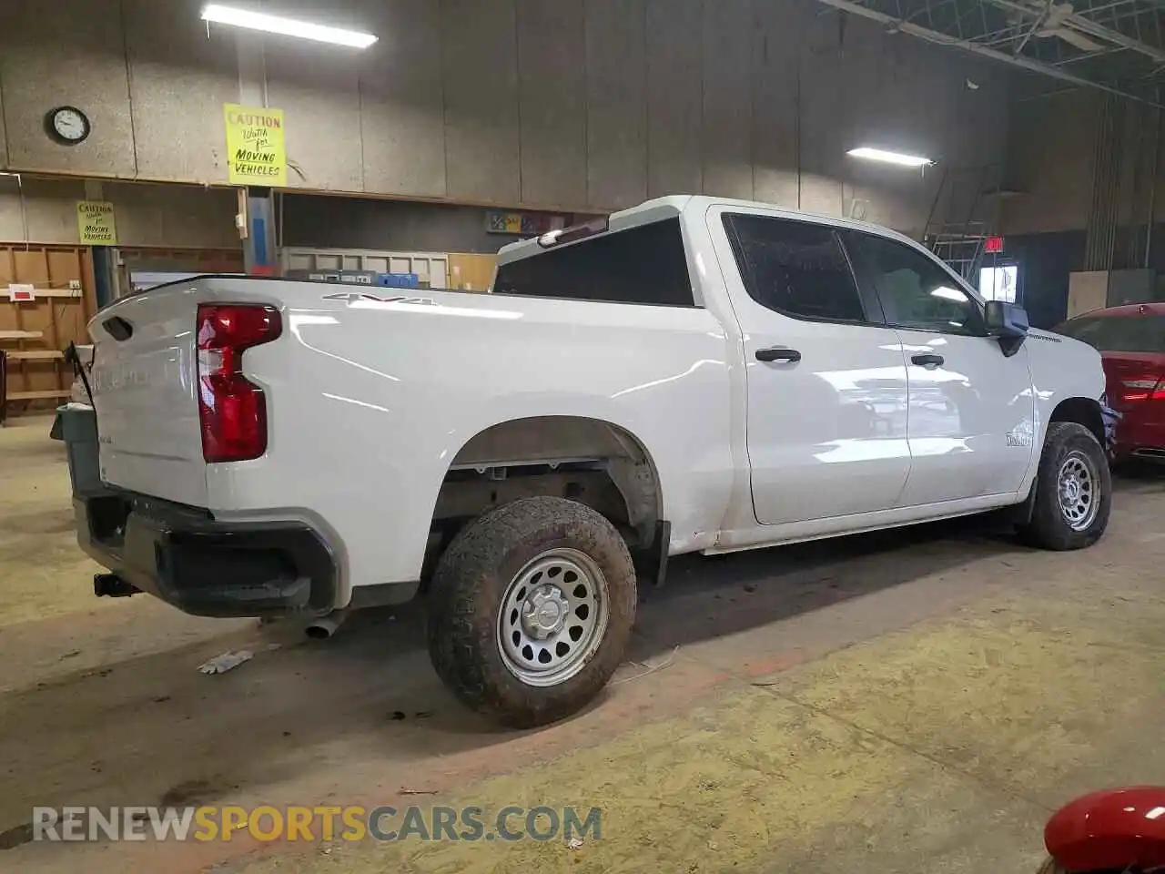 3 Photograph of a damaged car 1GCUYAEFXMZ323213 CHEVROLET SILVERADO 2021
