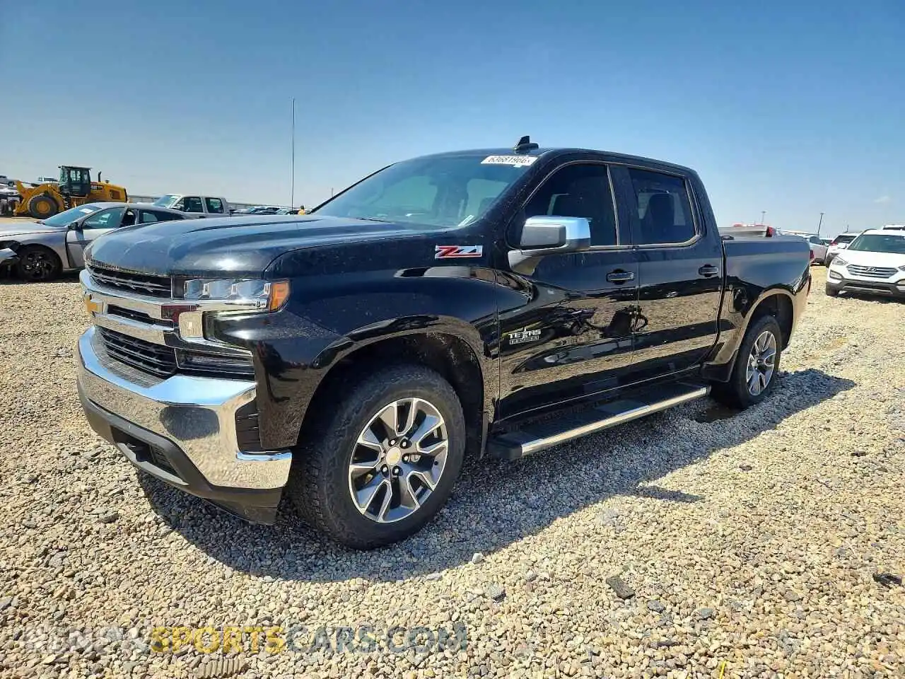 1 fotografías del automóvil dañado 1GCUYDED0MZ280498 CHEVROLET SILVERADO 2021