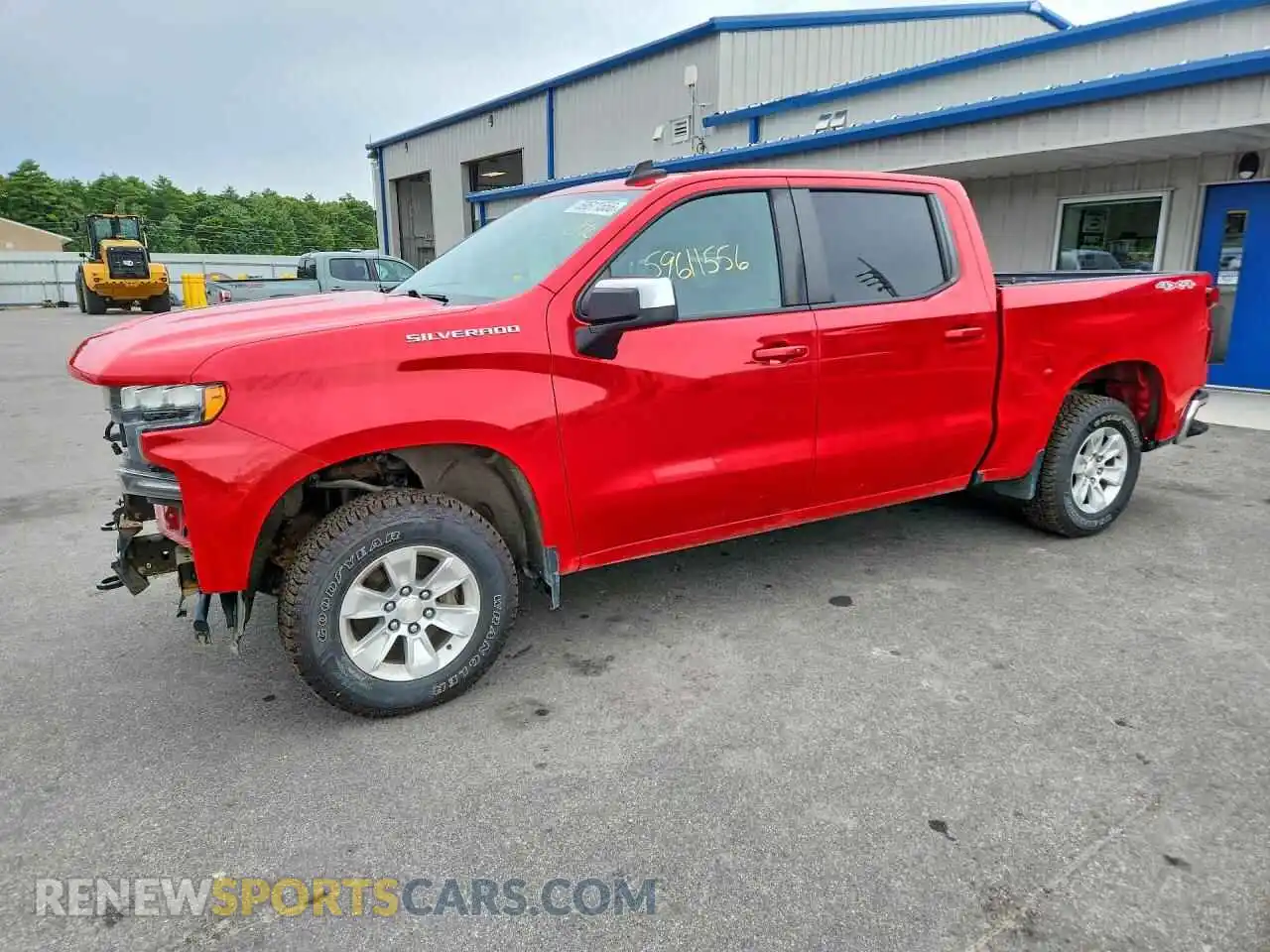 1 fotografías del automóvil dañado 1GCUYDED1MZ375216 CHEVROLET SILVERADO 2021