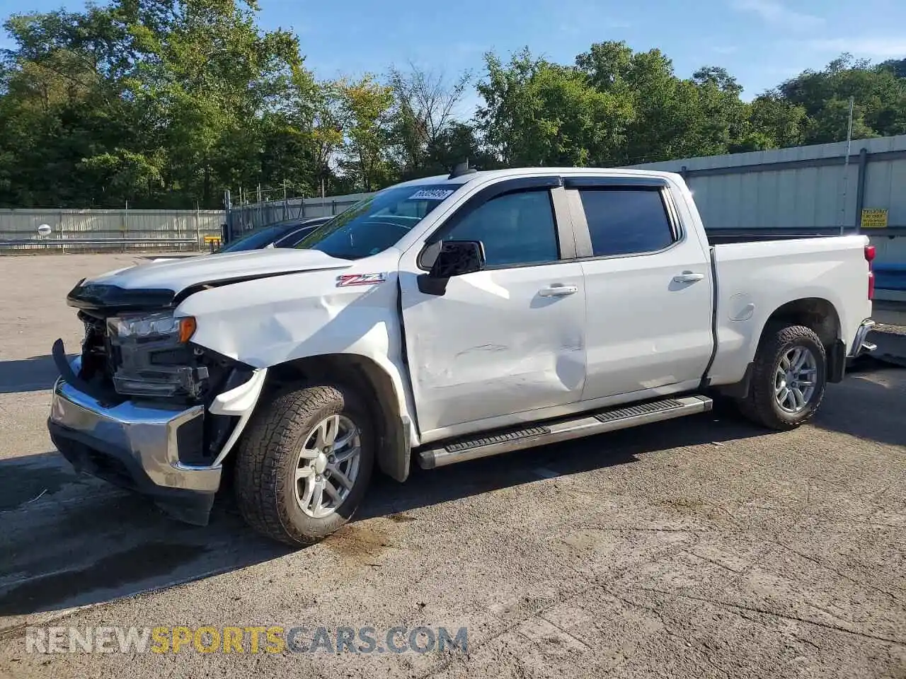 1 fotografías del automóvil dañado 1GCUYDED7MZ177241 CHEVROLET SILVERADO 2021