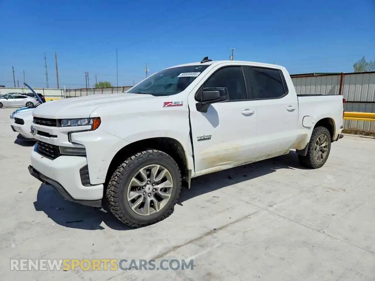 1 fotografías del automóvil dañado 1GCUYEED5MZ176112 CHEVROLET SILVERADO 2021
