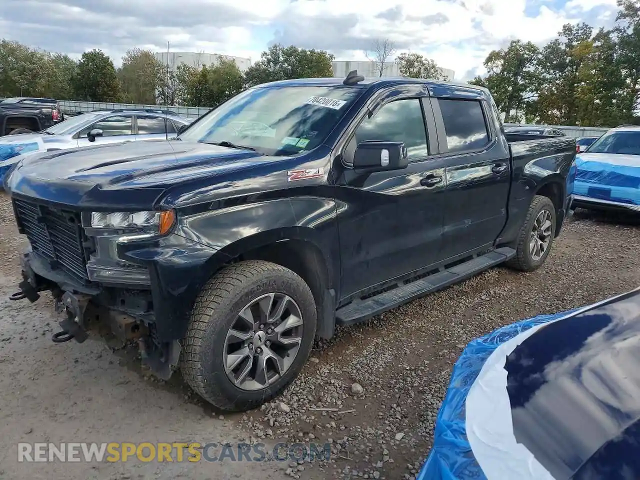 1 fotografías del automóvil dañado 1GCUYEED9MZ127284 CHEVROLET SILVERADO 2021