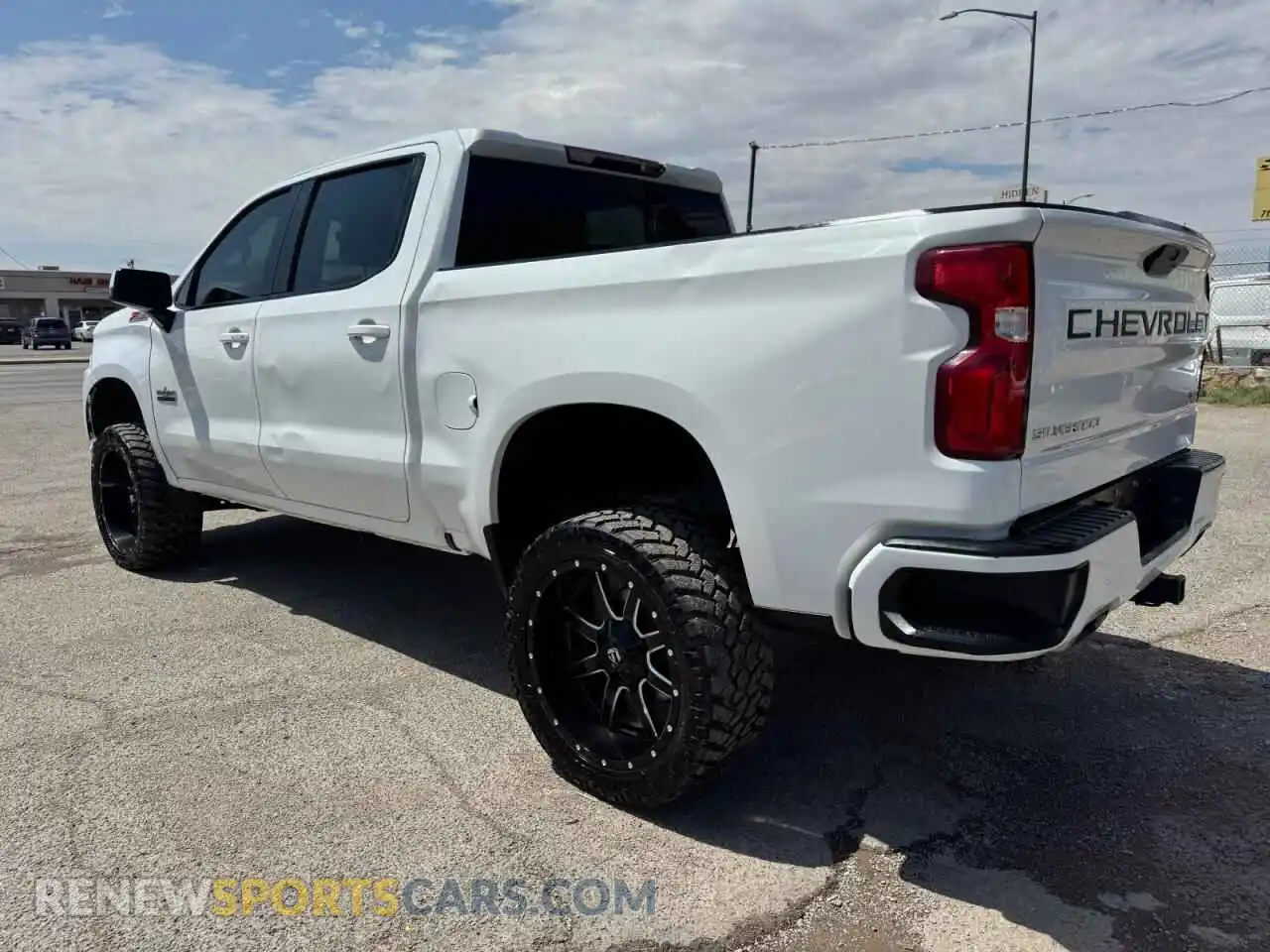 3 Фотография поврежденного автомобиля 1GCUYEED9MZ157739 CHEVROLET SILVERADO 2021