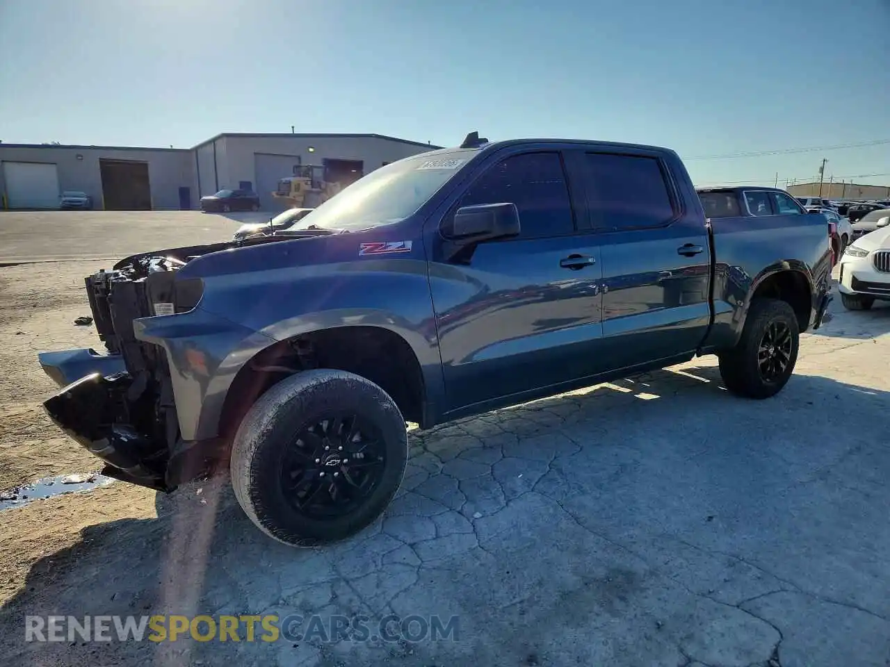 1 Photograph of a damaged car 1GCUYEED9MZ309390 CHEVROLET SILVERADO 2021