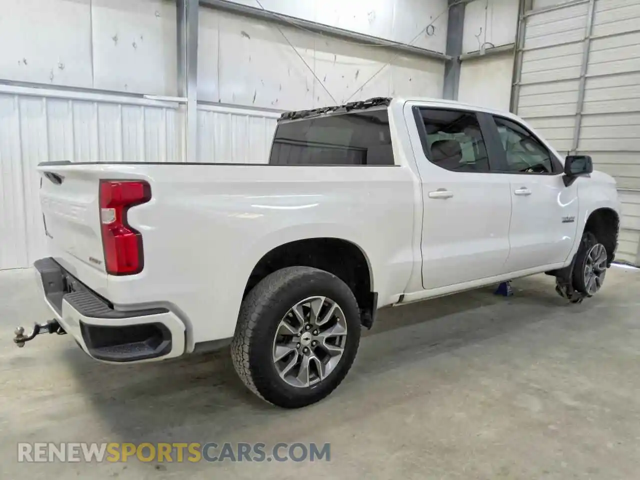 3 Photograph of a damaged car 1GCUYEEDXMZ448959 CHEVROLET SILVERADO 2021