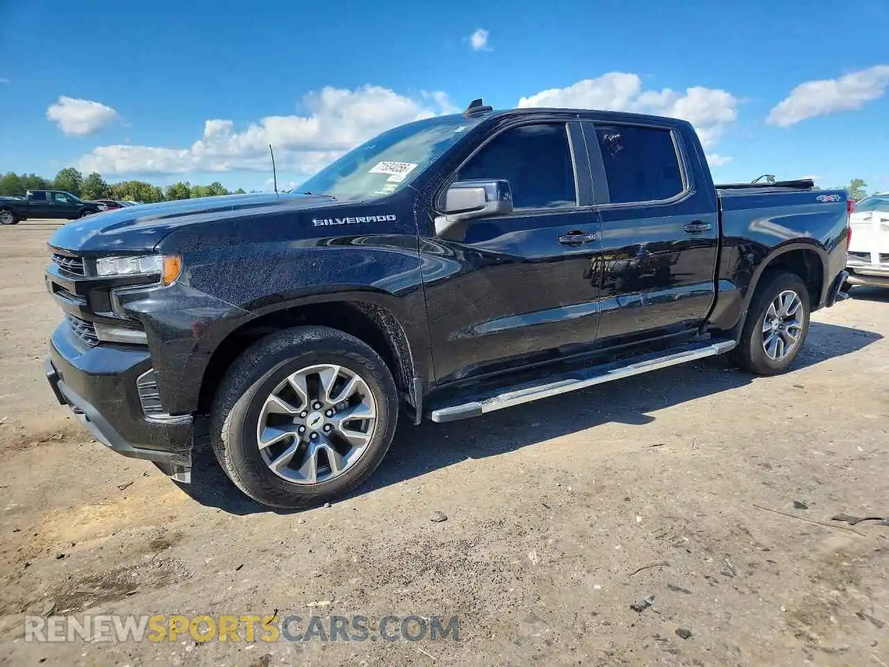 1 fotografías del automóvil dañado 1GCUYEEL5MZ210539 CHEVROLET SILVERADO 2021