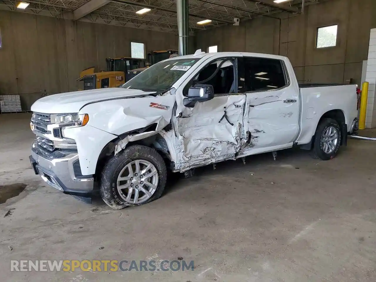 1 Photograph of a damaged car 1GCUYGED6MZ136536 CHEVROLET SILVERADO 2021