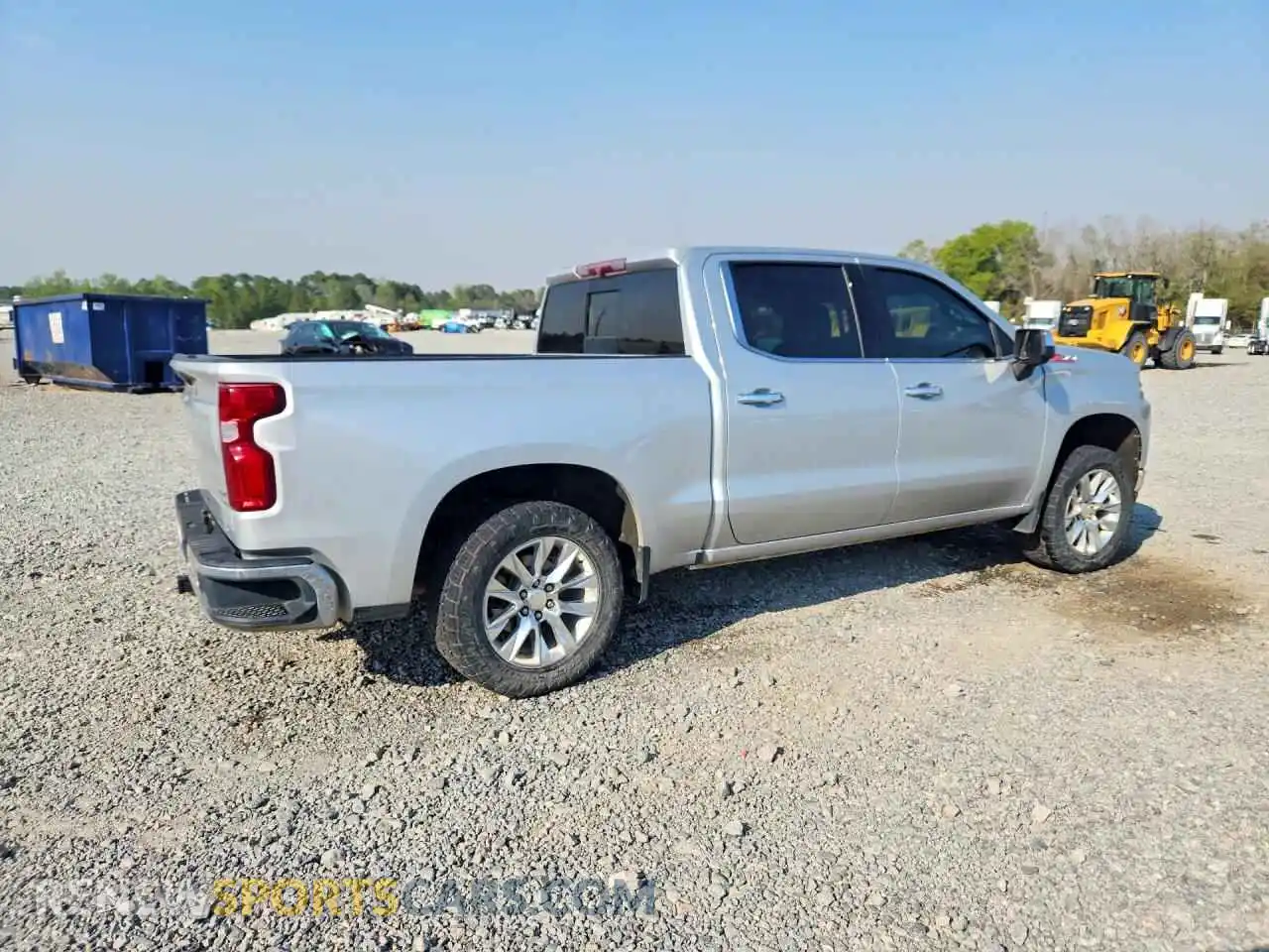 3 fotografías del automóvil dañado 1GCUYGED7MZ381751 CHEVROLET SILVERADO 2021