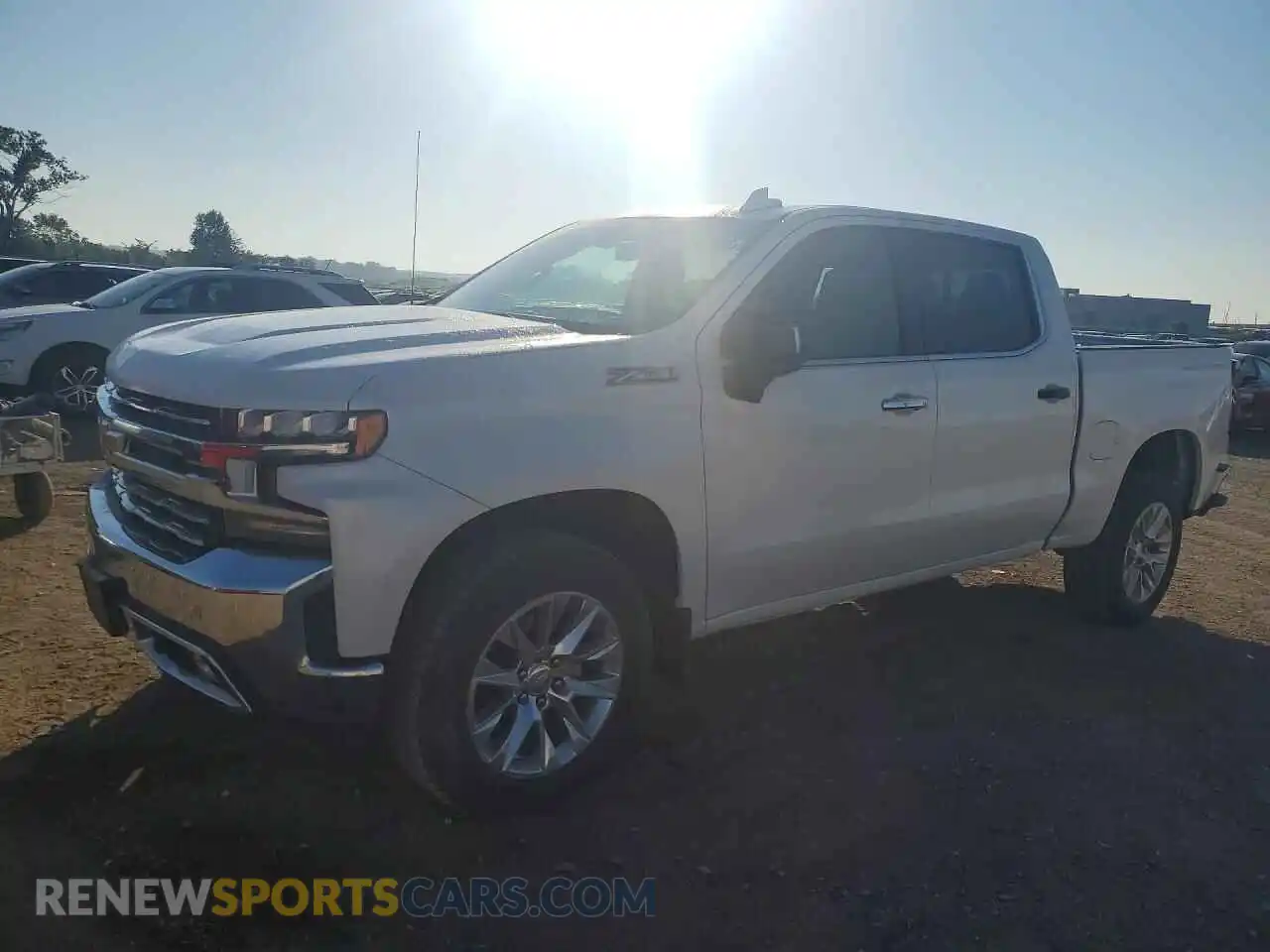 1 Photograph of a damaged car 1GCUYGEDXMZ288240 CHEVROLET SILVERADO 2021